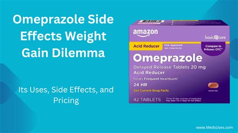 what weight gain from omeprazole